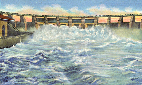 Gatun Dam Spillway