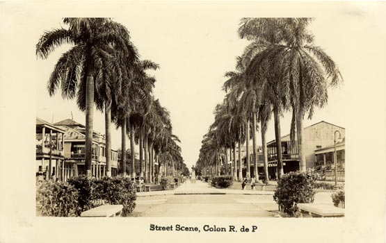 Street Scene in Colon