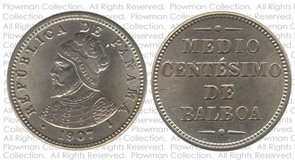 Example of a Medio Centésimo Coin in MS-63