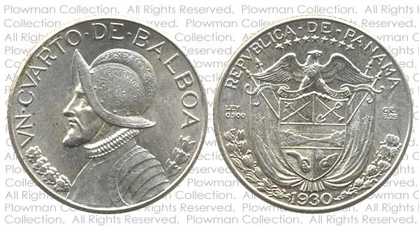 Example of a Vn Cvarto of 1930-1947 Coin in AU-55
