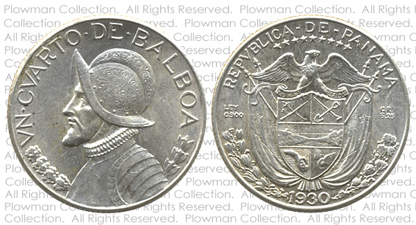 Example of a Vn Cvarto of 1930-1947 Coin in AU-55