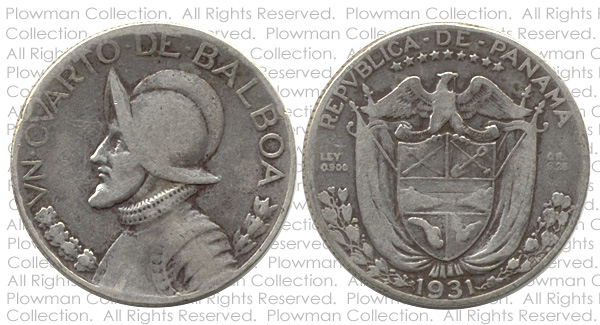 Example of a Vn Cvarto of 1930-1947 Coin in G-4