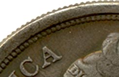 Obverse Counterfeit Detail