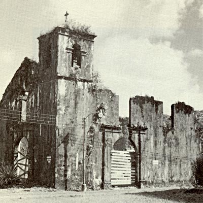 Ruins of the old San Felipe Church
