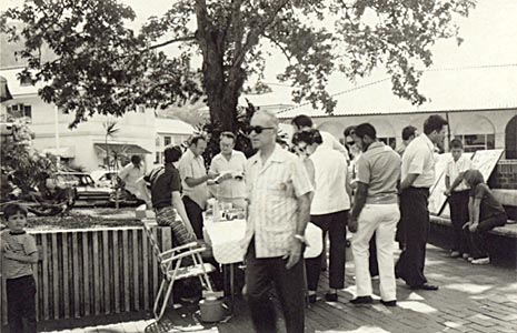 Crossroads Coin Show at Stevens Circle in 1975