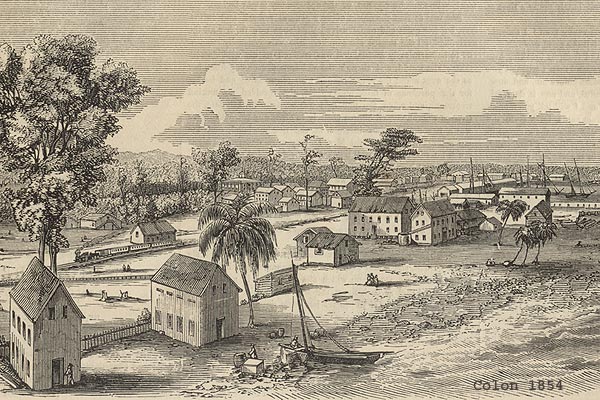 Colon in 1854